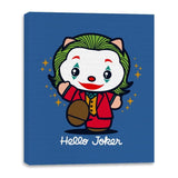 Hello Jokster - Canvas Wraps Canvas Wraps RIPT Apparel 16x20 / Royal