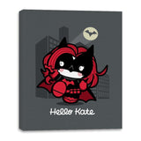 Hello Kate - Canvas Wraps Canvas Wraps RIPT Apparel 16x20 / 3f3f3f