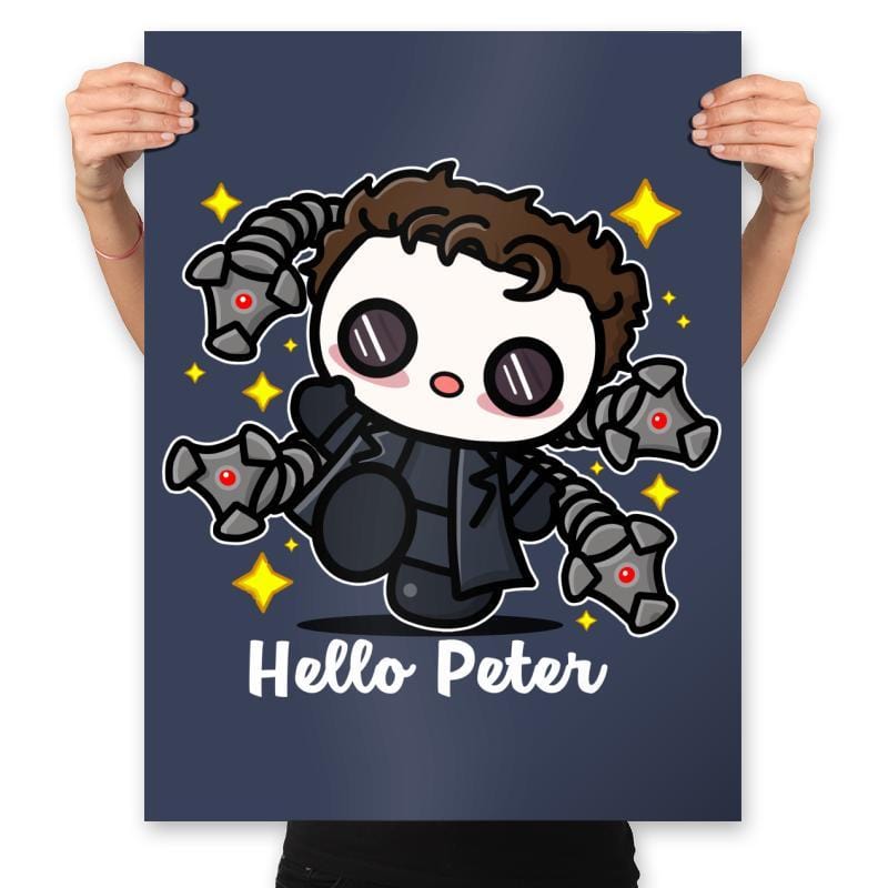 Hello Peter - Prints Posters RIPT Apparel 18x24 / Navy