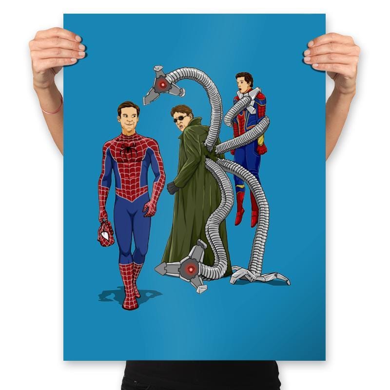 Hello Peter? - Prints Posters RIPT Apparel 18x24 / Sapphire