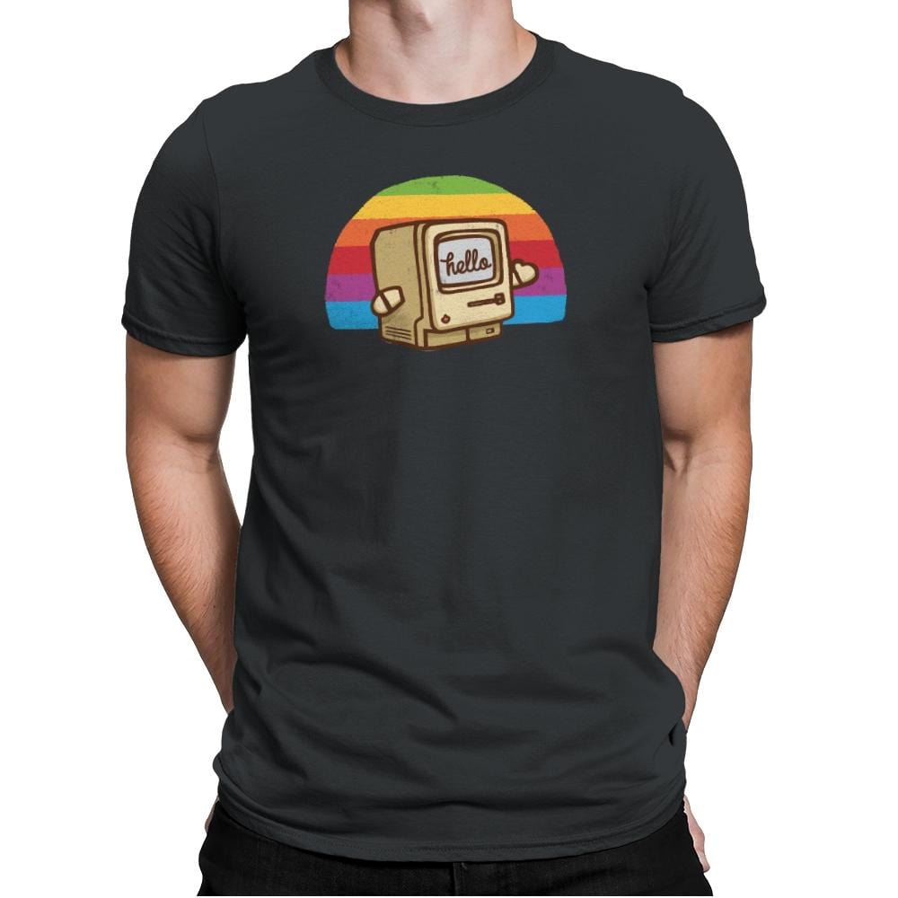 Hello Silicon Valley - Mens Premium T-Shirts RIPT Apparel Small / Heavy Metal