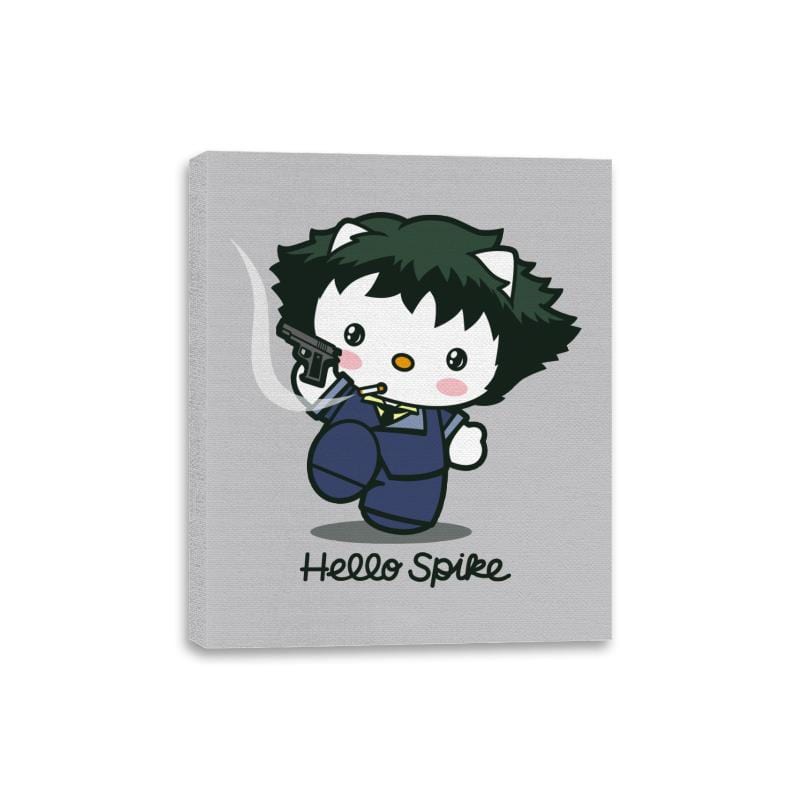 Hello Spike - Canvas Wraps Canvas Wraps RIPT Apparel 8x10 / Heather