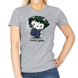 Hello Spike - Womens T-Shirts RIPT Apparel Small / Sport Grey