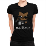 Hello Suckhead - Womens Premium T-Shirts RIPT Apparel Small / Indigo