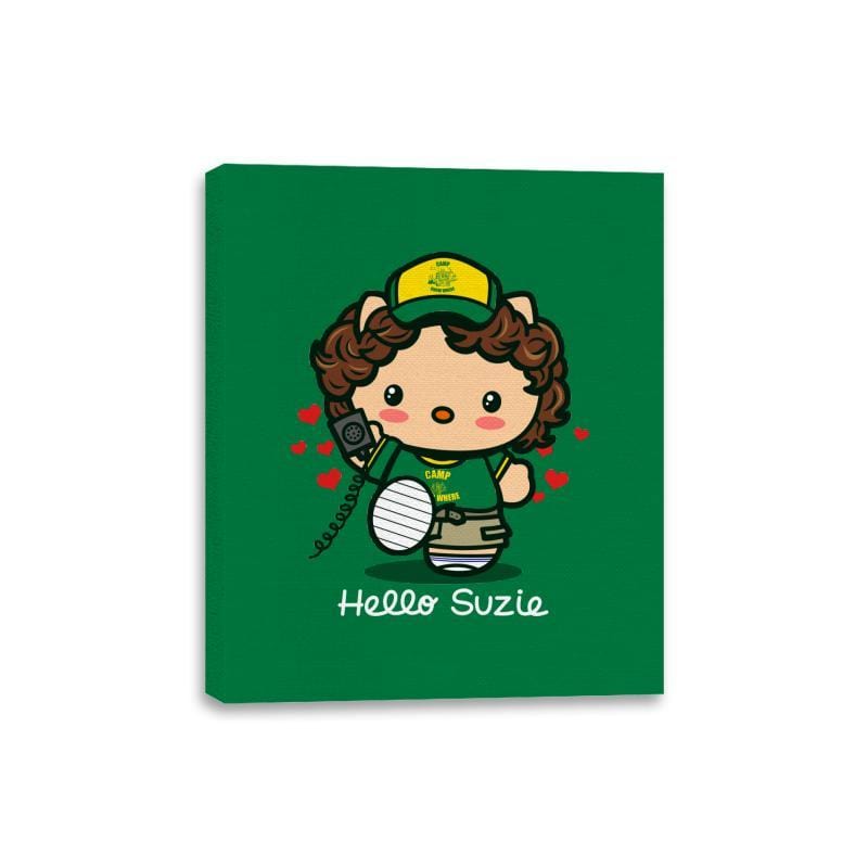 Hello Suzie - Canvas Wraps Canvas Wraps RIPT Apparel 8x10 / Kelly