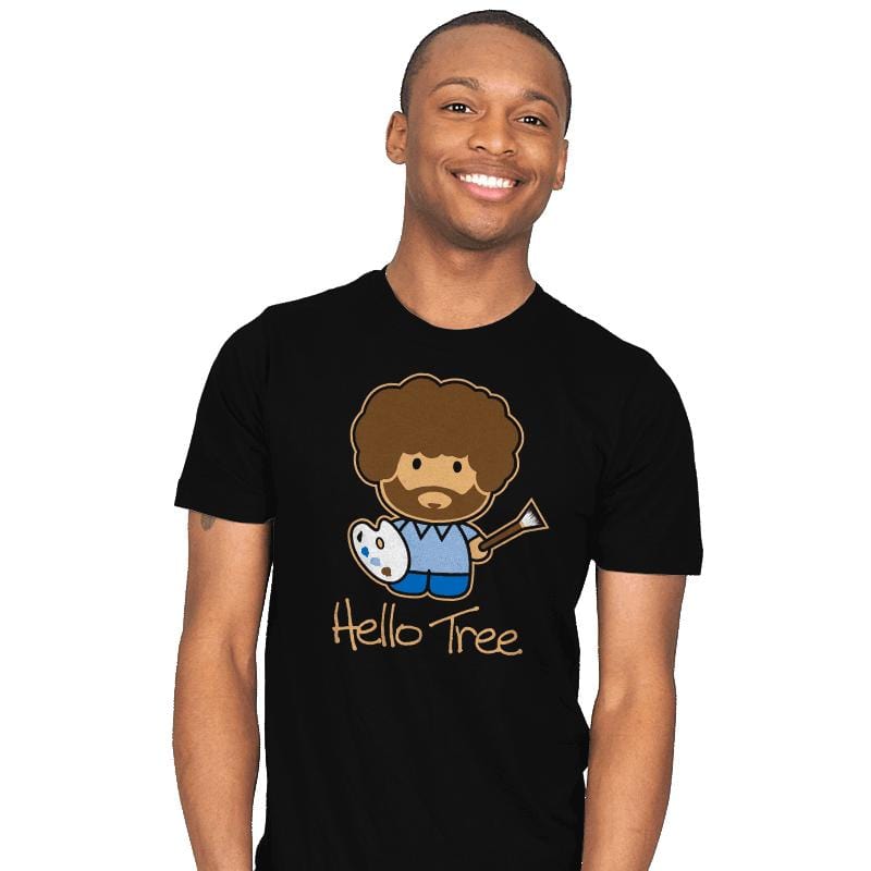 Hello Tree - Mens T-Shirts RIPT Apparel