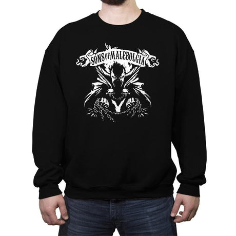 Hellspawn Originals - Crew Neck Sweatshirt Crew Neck Sweatshirt RIPT Apparel Small / Black