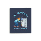 Help Me, Kate Bush! - Canvas Wraps Canvas Wraps RIPT Apparel 8x10 / Navy