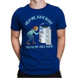 Help Me, Kate Bush! - Mens Premium T-Shirts RIPT Apparel Small / Royal