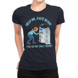Help Me, Kate Bush! - Womens Premium T-Shirts RIPT Apparel Small / Midnight Navy