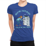 Help Me, Kate Bush! - Womens Premium T-Shirts RIPT Apparel Small / Royal