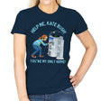 Help Me, Kate Bush! - Womens T-Shirts RIPT Apparel Small / Navy