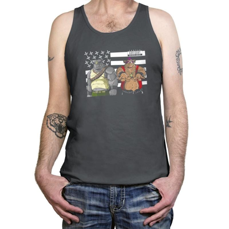 Henchmen Forever Exclusive - Tanktop Tanktop RIPT Apparel X-Small / Asphalt