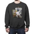 Henry's Portrait - Crew Neck Sweatshirt Crew Neck Sweatshirt RIPT Apparel Small / Charcoal