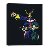 Hero Fiction - Canvas Wraps Canvas Wraps RIPT Apparel 16x20 / Black