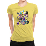 Hero Loops Cereal Exclusive - Womens Premium T-Shirts RIPT Apparel Small / Vibrant Yellow