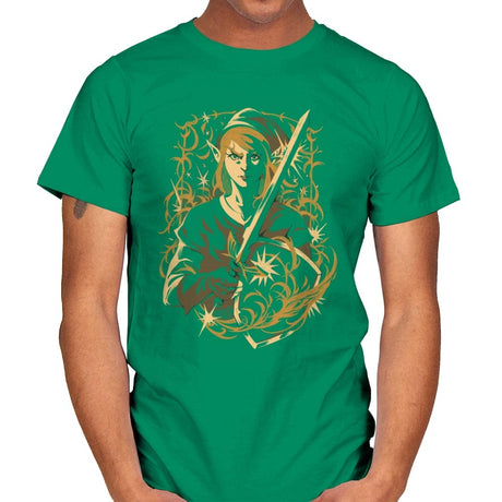 Hero of Time - Mens T-Shirts RIPT Apparel Small / Kelly