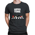 Hero Time - Mens Premium T-Shirts RIPT Apparel Small / Heavy Metal