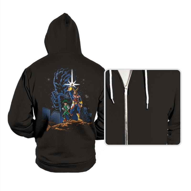 Hero Wars - Hoodies Hoodies RIPT Apparel Small / Black