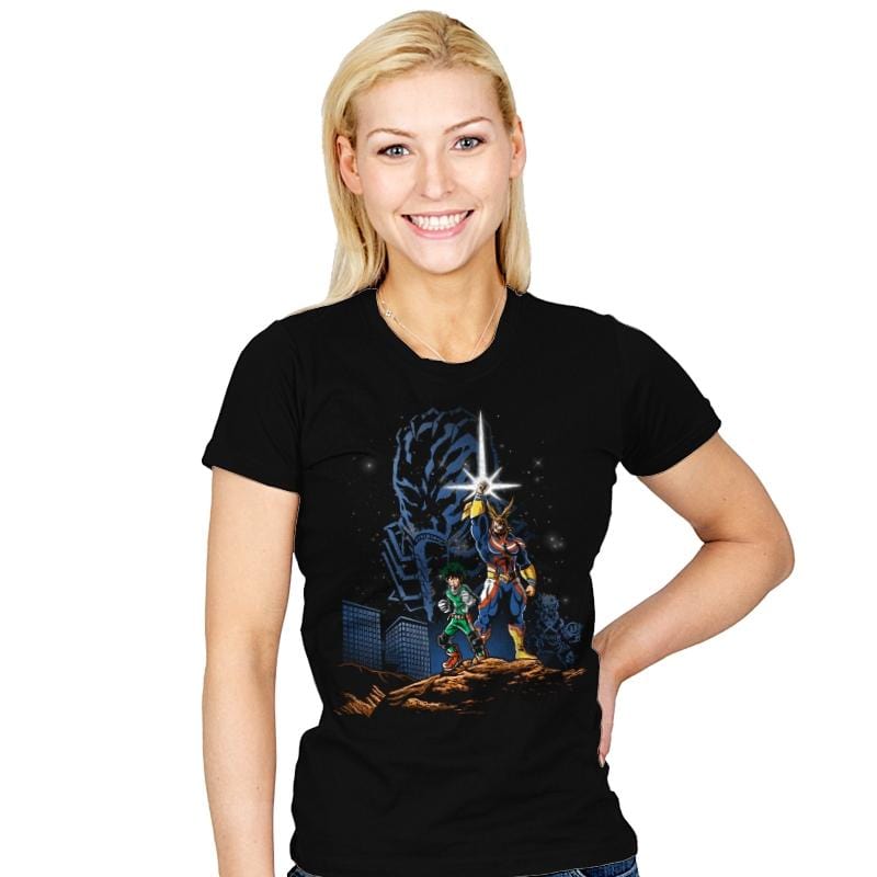 Hero Wars - Womens T-Shirts RIPT Apparel Small / Black