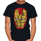 Heroes Are Made - Mens T-Shirts RIPT Apparel Small / Black
