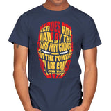 Heroes Are Made - Mens T-Shirts RIPT Apparel Small / Navy