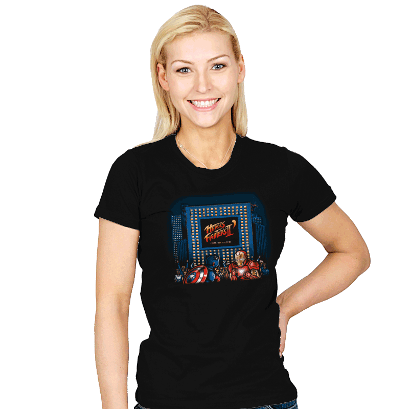Heroes & Fighters II - Womens T-Shirts RIPT Apparel