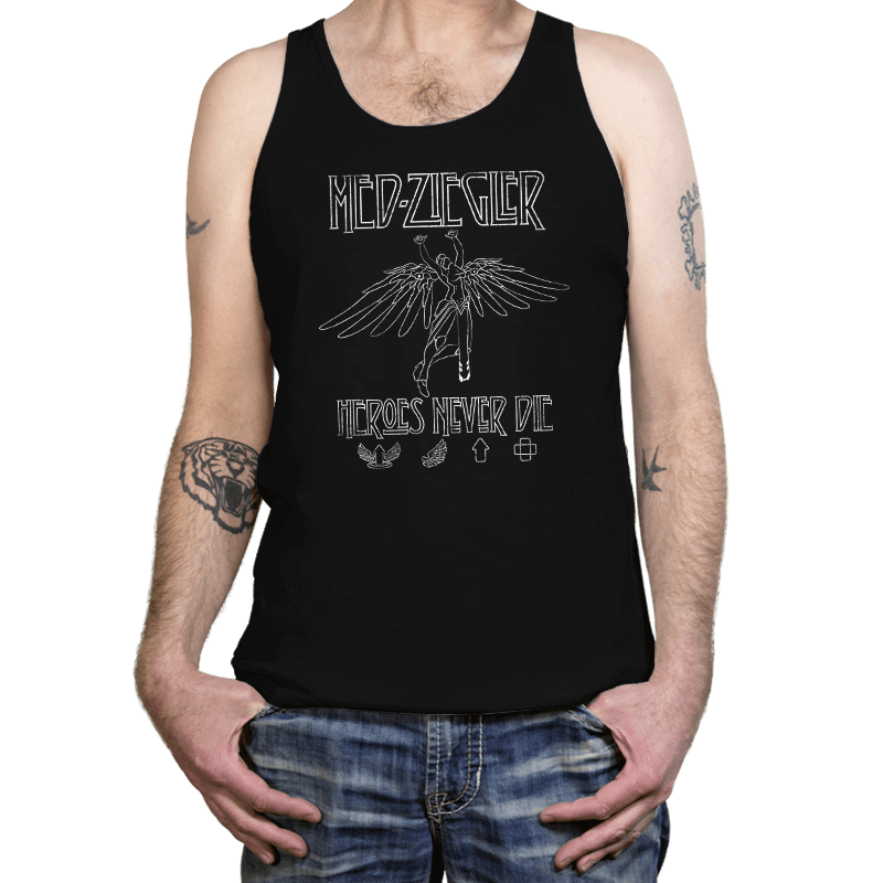 Heroes Never Die - Tanktop Tanktop RIPT Apparel