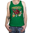 Heroes Pets Nostalgia - Tanktop Tanktop RIPT Apparel X-Small / Kelly
