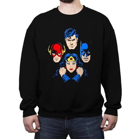 Heroes Rapsody - Crew Neck Sweatshirt Crew Neck Sweatshirt RIPT Apparel