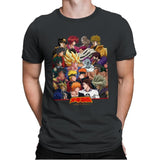 Heroes vs Villains - Best Seller - Mens Premium T-Shirts RIPT Apparel Small / Heavy Metal