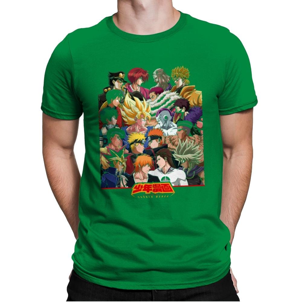 Heroes vs Villains - Best Seller - Mens Premium T-Shirts RIPT Apparel Small / Kelly