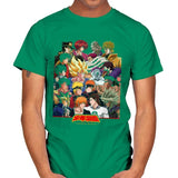 Heroes vs Villains - Best Seller - Mens T-Shirts RIPT Apparel Small / Kelly