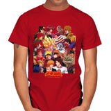 Heroes vs Villains - Best Seller - Mens T-Shirts RIPT Apparel Small / Red