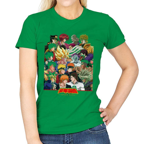 Heroes vs Villains - Best Seller - Womens T-Shirts RIPT Apparel Small / Irish Green
