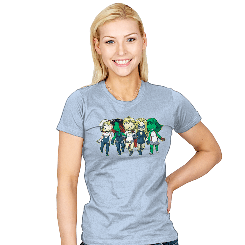 Heroic BFFs - Womens T-Shirts RIPT Apparel