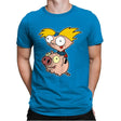 Hey Invader! - Mens Premium T-Shirts RIPT Apparel Small / Turqouise