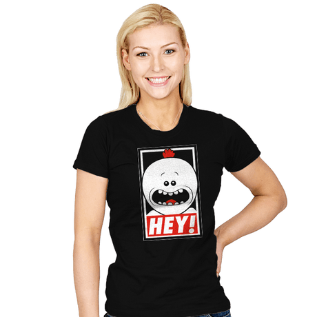 HEY! - Womens T-Shirts RIPT Apparel