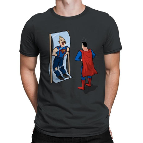 Hey You Clark - Mens Premium T-Shirts RIPT Apparel Small / Heavy Metal