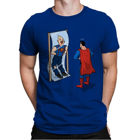Hey You Clark - Mens Premium T-Shirts RIPT Apparel Small / Royal
