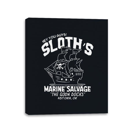 Hey You Guys! - Canvas Wraps Canvas Wraps RIPT Apparel 11x14 / Black