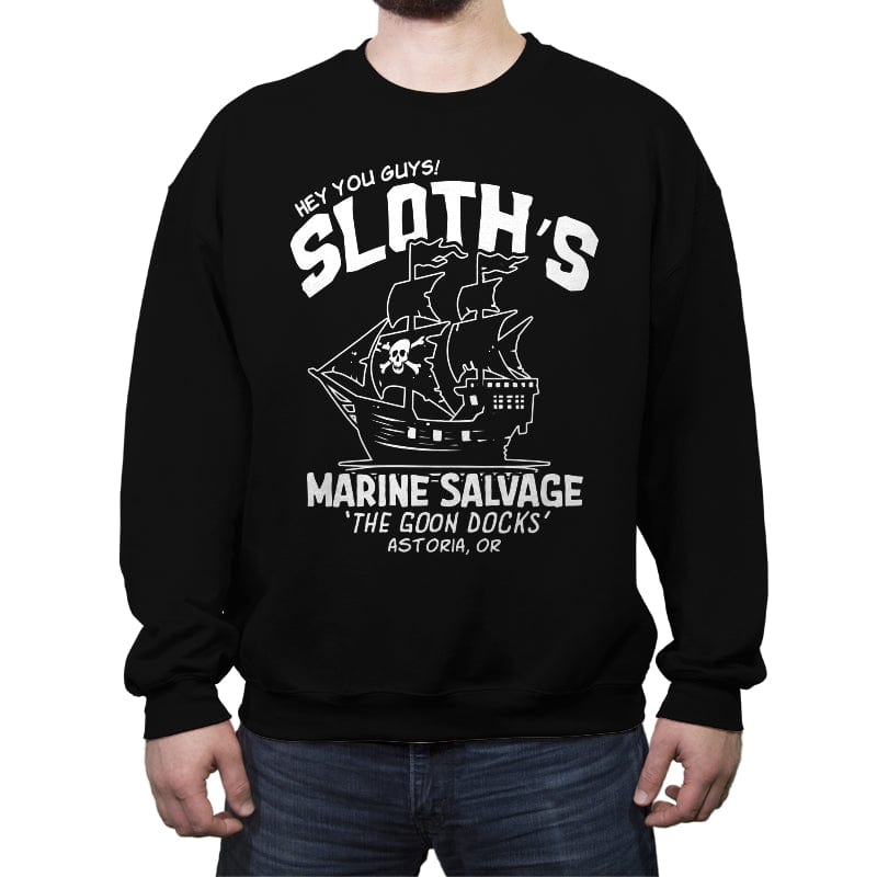 Hey You Guys! - Crew Neck Sweatshirt Crew Neck Sweatshirt RIPT Apparel Small / Black
