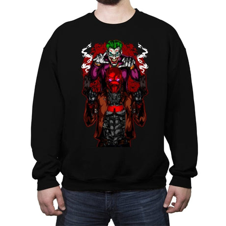 Hi My Great Friend - Crew Neck Sweatshirt Crew Neck Sweatshirt RIPT Apparel Small / Black
