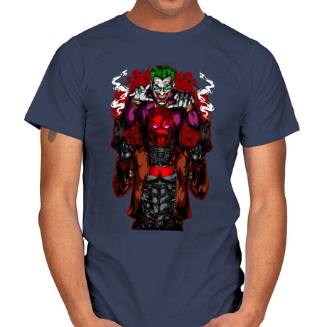 Hi My Great Friend - Mens T-Shirts RIPT Apparel Small / Navy