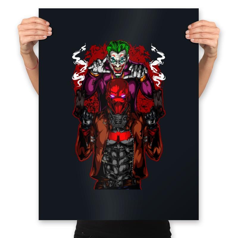 Hi My Great Friend - Prints Posters RIPT Apparel 18x24 / Black