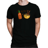 Hi Pho - Mens Premium T-Shirts RIPT Apparel Small / Black