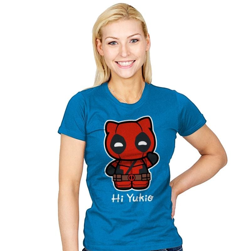 Hi Yukio - Womens T-Shirts RIPT Apparel