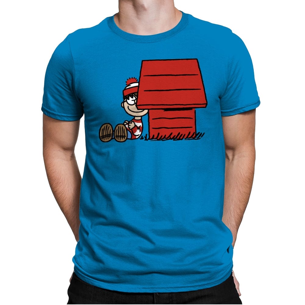 Hidden Character! - Mens Premium T-Shirts RIPT Apparel Small / Turqouise