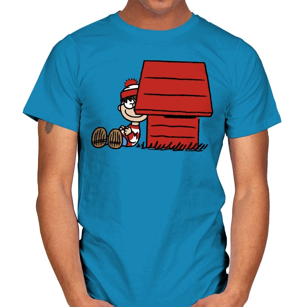 Hidden Character! - Mens T-Shirts RIPT Apparel Small / Sapphire