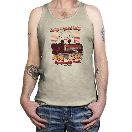 Hide and Seek Champion Exclusive - Tanktop Tanktop RIPT Apparel X-Small / Oatmeal Triblend